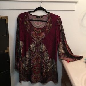 Beautiful multi colored tunic